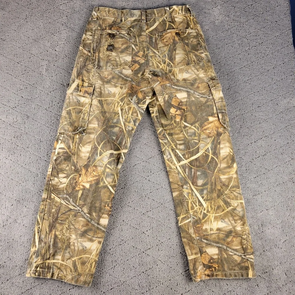 Wrangler Pants Mens 32x32 Camo Cargo Relaxed Straight Advantage Max4 HD Hunting